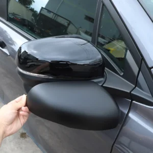 for honda pilot 2015 2022 abs matte black car rearview side mirror decorate cover trim sticker exterior accessorie