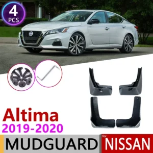 4 pcs front rear car mudflap for nissan altima sr l34 2019 2020 6th 6 fender mud flaps guard mudguards splash flap accessories