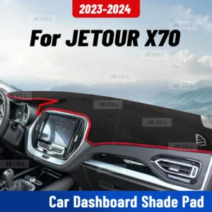 for jetour x70 2023 2024 car dashmat anti uv dashboard cover dash mat sunshade cushion carpet protective accessories