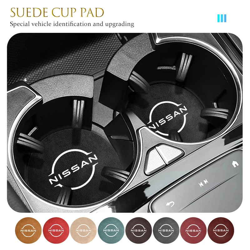 2pcs car coaster anti slip mat sheepskin water cup holder pad for nissan sentra altima versa maxima murano note armada pulsar 2pcs car coaster anti slip mat sheepskin water cup holder pad for nissan sentra altima versa maxima murano note armada pulsar