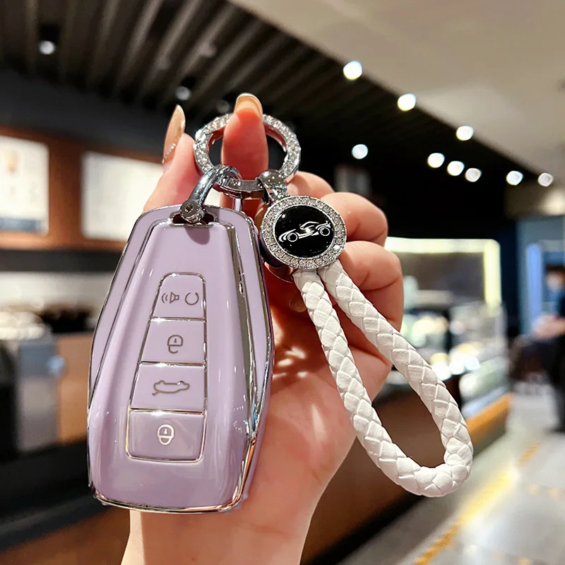 for geely monjaro xingyue l 2022 2023 car key case cover key bag series styling key protective case remote control for geely monjaro xingyue l 2022 2023 car key case cover key bag series styling key protective case remote control