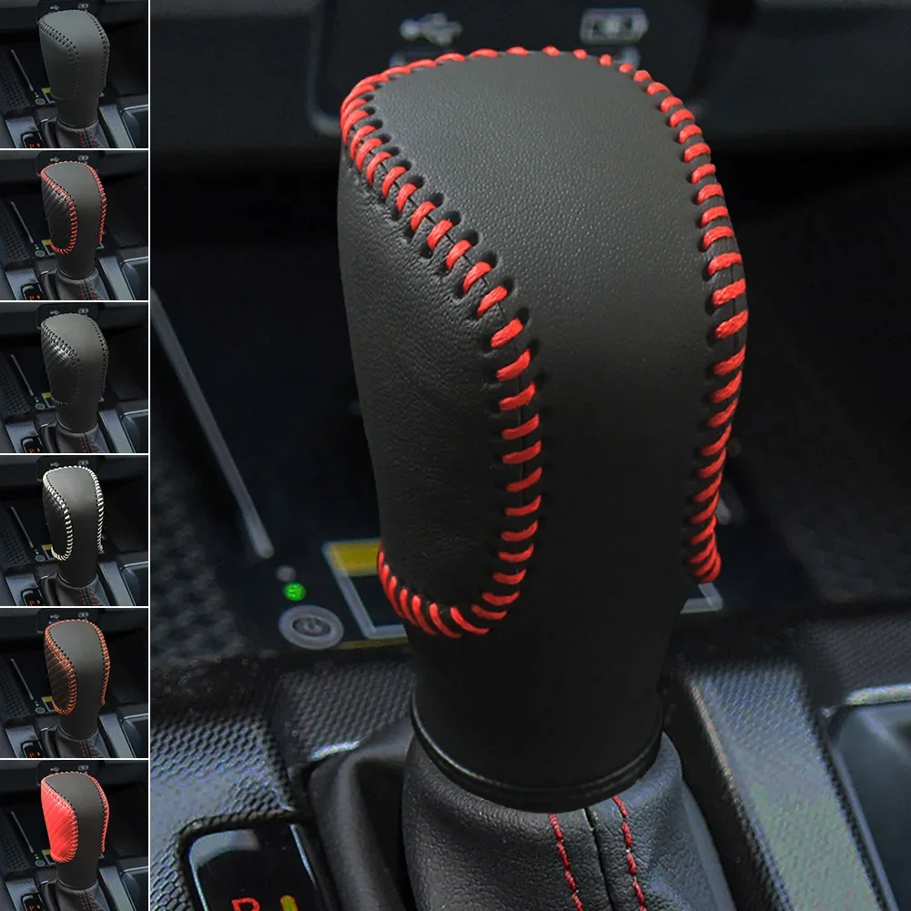 car leather head knob gear shift collars handbrake grip cover for honda civic 2022 2023 fit 2021 2023 accord 2018 2023 car leather head knob gear shift collars handbrake grip cover for honda civic 2022 2023 fit 2021 2023 accord 2018 2023