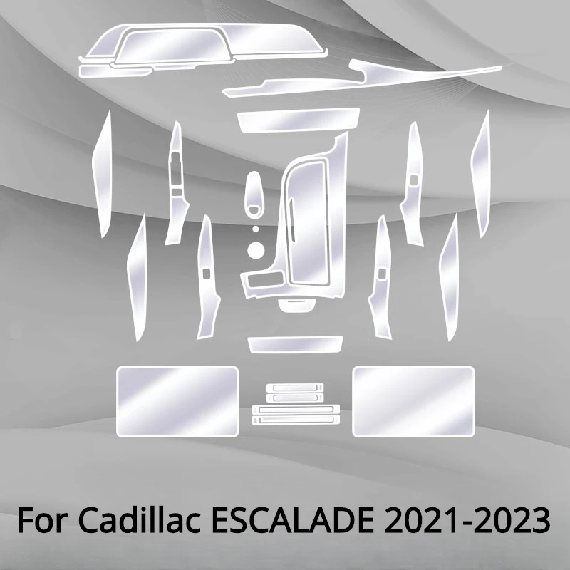 for cadillac escalade 2021 2023 gear panel center console navigation car interior protective film tpu transparent anti scratch for cadillac escalade 2021 2023 gear panel center console navigation car interior protective film tpu transparent anti scratch