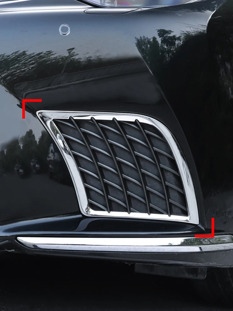 for 2021 2025 lexus ls500h front bumper grille side grille trim fog light trim car for 2021 2025 lexus ls500h front bumper grille side grille trim fog light trim car