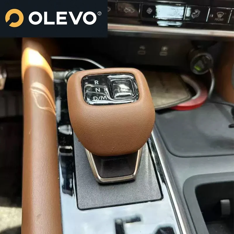 new for nissan pathfinder 2024 leather gear head decorative cover gear protection cover decorative protection new for nissan pathfinder 2024 leather gear head decorative cover gear protection cover decorative protection