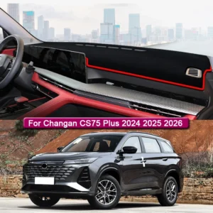 car styling for changan cs75 plus 2024 2025 2026 car dashboard protective mat shade cushion pad rose carpet mat cover accessory