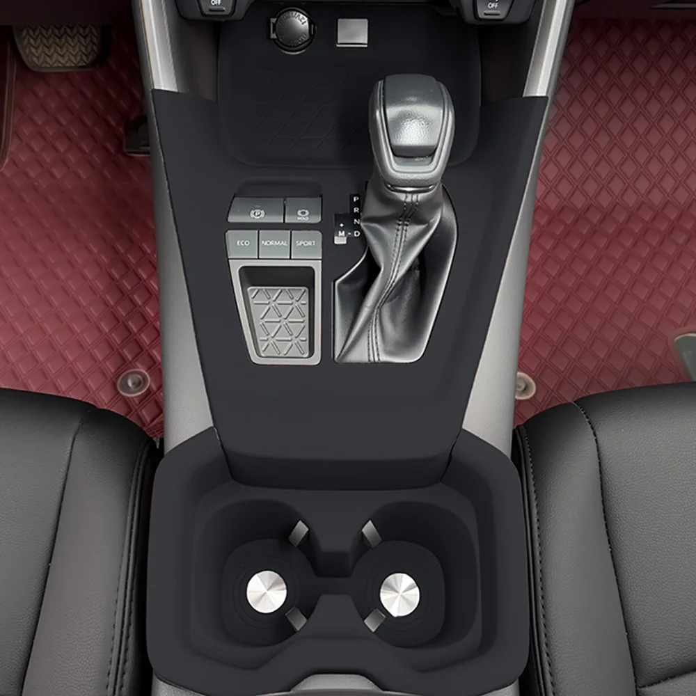 soft silicone central control gear shift panel water cup holder cover for toyota rav4 2020 25 center console interior accessory soft silicone central control gear shift panel water cup holder cover for toyota rav4 2020 25 center console interior accessory