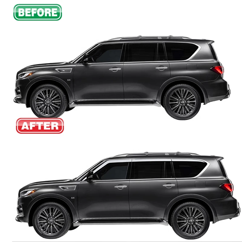 car accessories fit for infiniti qx80 z62 2010 2023 chrome waterproof door window visor vent shades sun rain guard car accessories fit for infiniti qx80 z62 2010 2023 chrome waterproof door window visor vent shades sun rain guard