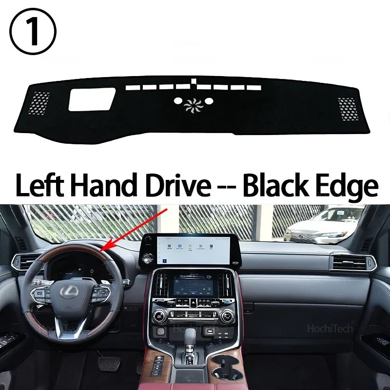 for lexus lx600 lx700h 2022 2023 2024 2025 car dashboard cover avoid light pad sun shade anti uv carpets non slip case mat for lexus lx600 lx700h 2022 2023 2024 2025 car dashboard cover avoid light pad sun shade anti uv carpets non slip case mat
