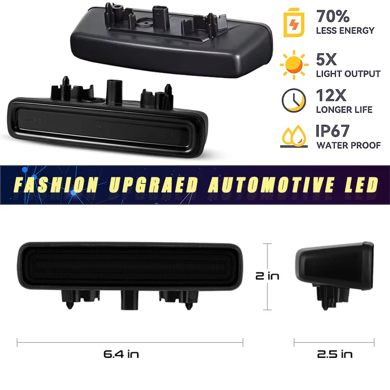 1pcs led rear 3rd third brake cargo lights car high mount stop lamps for jeep wrangler jl 2018 2024 smoked red car 1pcs led rear 3rd third brake cargo lights car high mount stop lamps for jeep wrangler jl 2018 2024 smoked red car