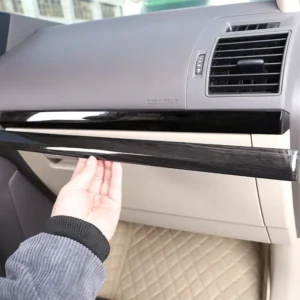 for toyota land cruiser prado fj150 150 2018 abs car interior central control decoration strip modification trim sticker
