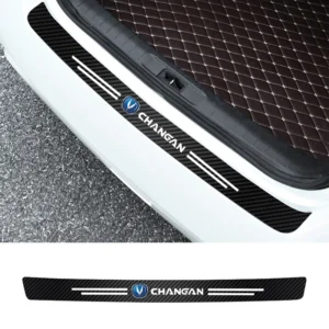 car carbon fiber trunk stickers car threshold sticker for changan uni k cs35 cx70 cs85 cs55 cs75 cs15 f70 auto decorative decal