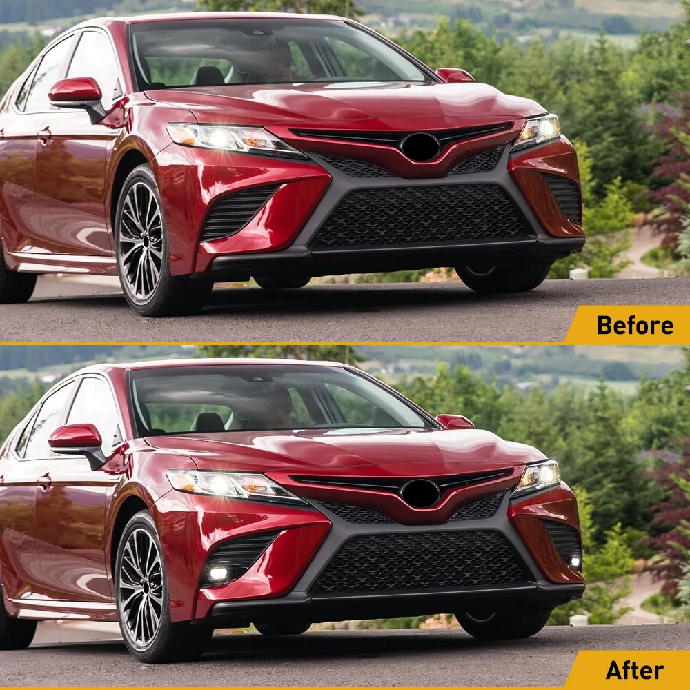 for toyota camry xse se 2018 2019 2020 car fog lamps assembly led daytime running light drl headlights with wire switch 12v for toyota camry xse se 2018 2019 2020 car fog lamps assembly led daytime running light drl headlights with wire switch 12v