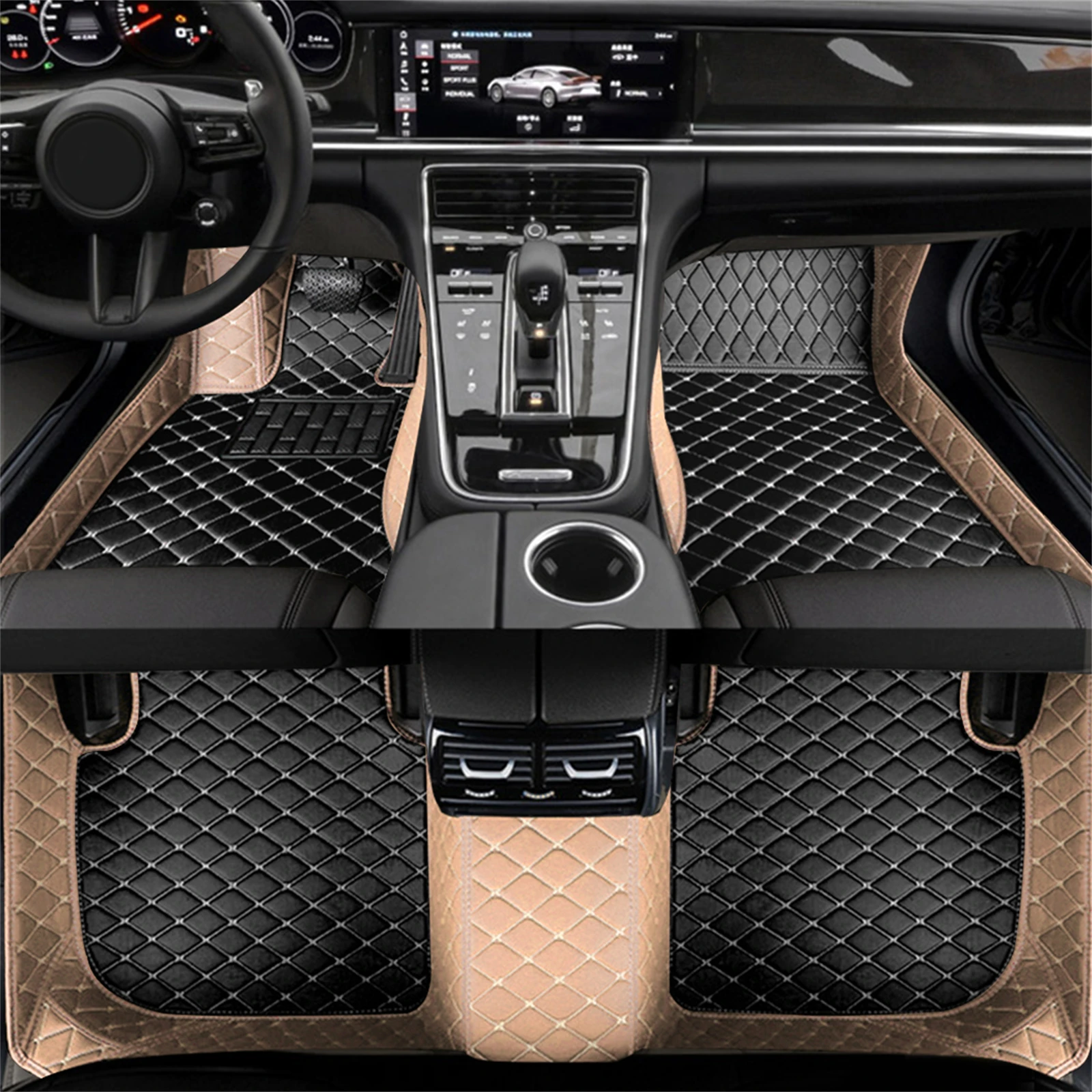 custom car floor mat for nissan patrol y61 y62 quest 2011 2017 patrol cefiro 2004 2006 interior artificial leather custom car floor mat for nissan patrol y61 y62 quest 2011 2017 patrol cefiro 2004 2006 interior artificial leather