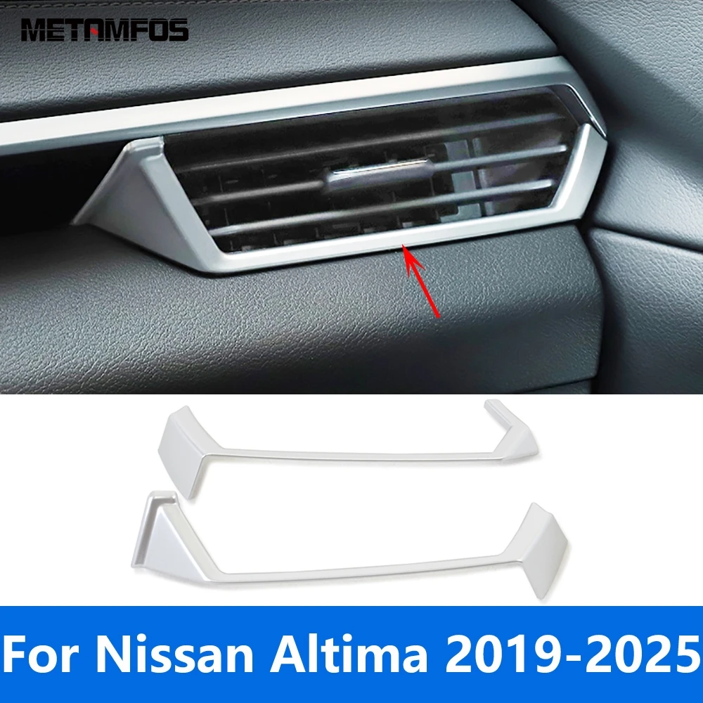 for nissan altima 2019 2023 2024 2025 carbon fiber side front air conditioner vent outlet cover trim bezel interior accessories for nissan altima 2019 2023 2024 2025 carbon fiber side front air conditioner vent outlet cover trim bezel interior accessories