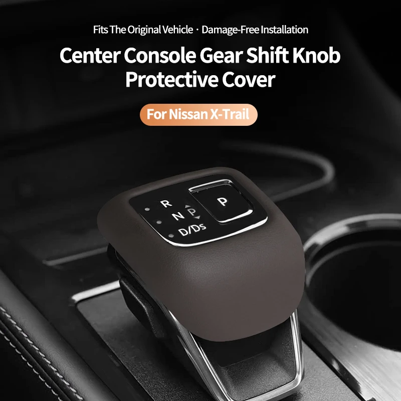 for nissan x trail pathfinder (2021 2023) original leather gear shift knob cover lever shifter boot anti scratch car for nissan x trail pathfinder (2021 2023) original leather gear shift knob cover lever shifter boot anti scratch car