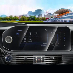 screen protectortempered glass for lexus ls ls500 ls500h 500 2021 2024 12.3 inch car radio gps navigation anti scratch interior