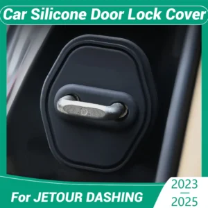 for jetour dashing 2023 2025 car decorat protecte door lock cover decoration accessories silicone mute damping cushion