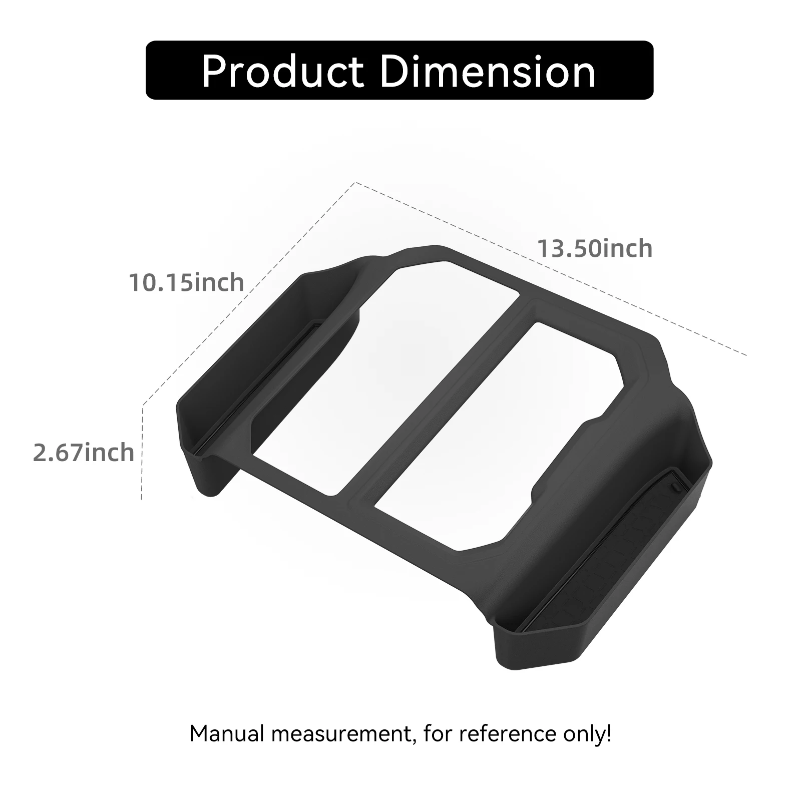 for toyota rav4 2026 center console storage box bag organizer interior car tray tidying abs black for toyota rav4 2026 center console storage box bag organizer interior car tray tidying abs black