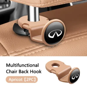 new universal auto seat headrest hook storage hidden for infiniti qx60 qx70 qx80 qx50 qx30 q70l q60 q50 q60s q30 esq accessories