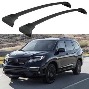 2pcs cross bar fits for honda pilot 2016 2022 roof rail luggage ski kayak carrier