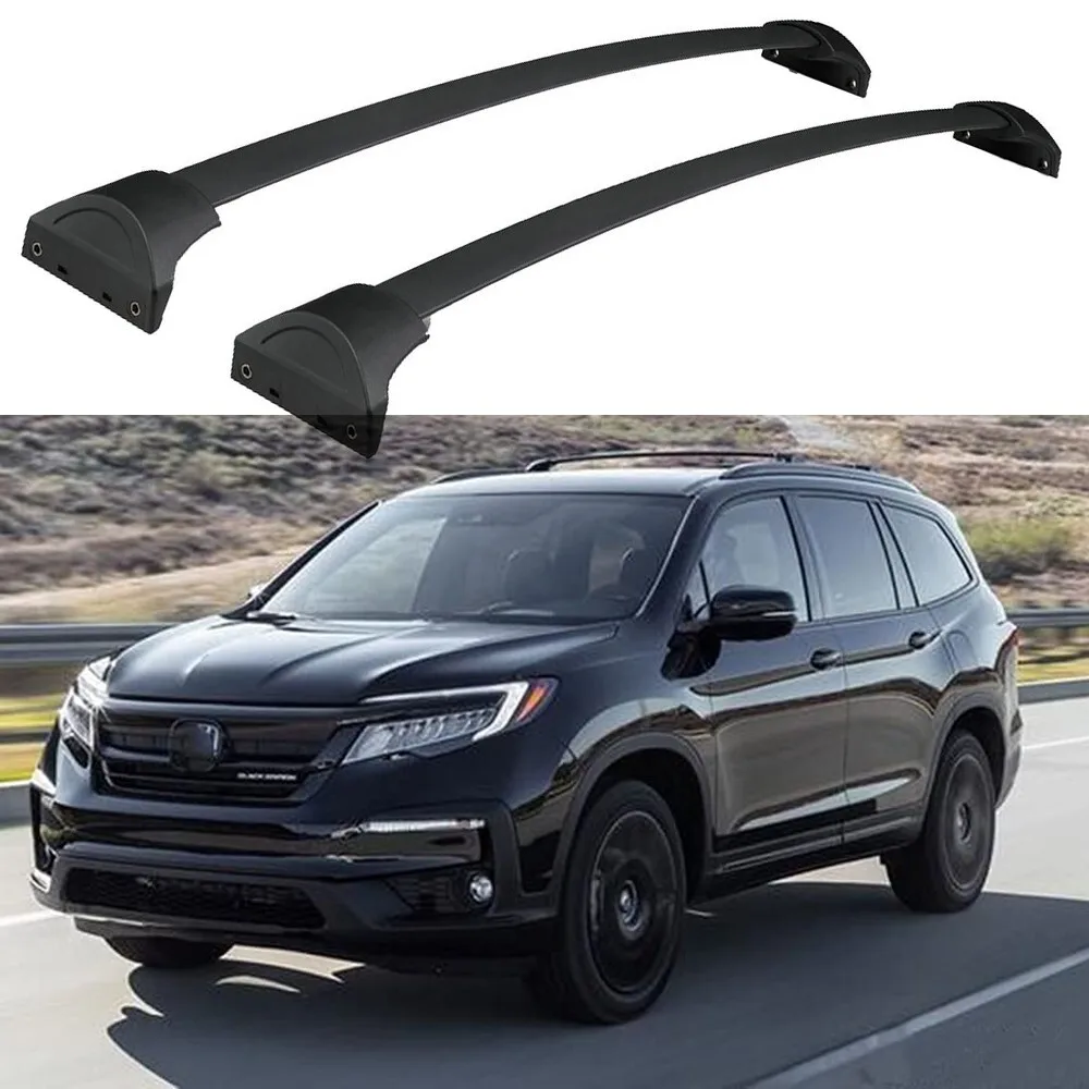 2pcs cross bar fits for honda pilot 2016 2022 roof rail luggage ski kayak carrier 2pcs cross bar fits for honda pilot 2016 2022 roof rail luggage ski kayak carrier