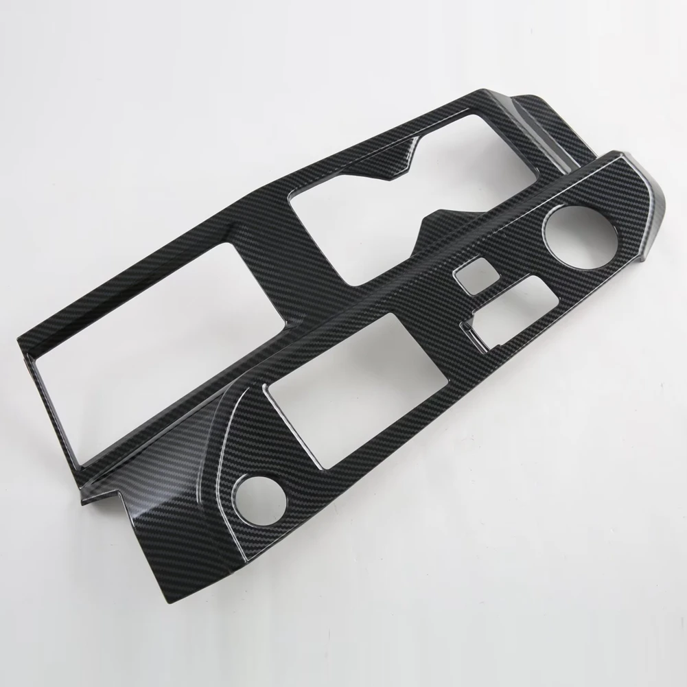 new for nissan pathfinder 2024 abs lhd carbon fiber center console gear shift cup holder cover trim new for nissan pathfinder 2024 abs lhd carbon fiber center console gear shift cup holder cover trim