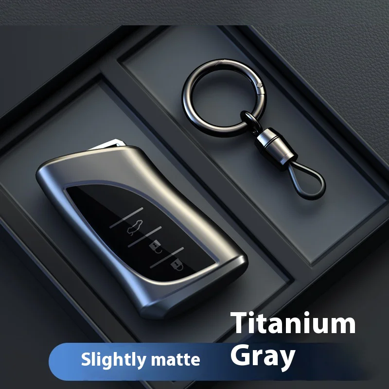 new titanium gray car key case for lexus nx es ux us rc lx gx is rx 200 250h 350h ls 450h 260h 300h ux200 remote key cover fob new titanium gray car key case for lexus nx es ux us rc lx gx is rx 200 250h 350h ls 450h 260h 300h ux200 remote key cover fob