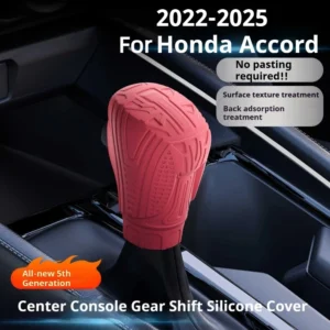 for honda accord 22 25 car silicone automatic gear shift knob cover tasteless antislip shifter knob protective cover