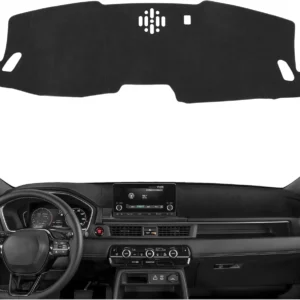 dash cover for honda pilot 2026 2023 (without hud) accessories flannel dashboard cover dash mat center console cover sunshield
