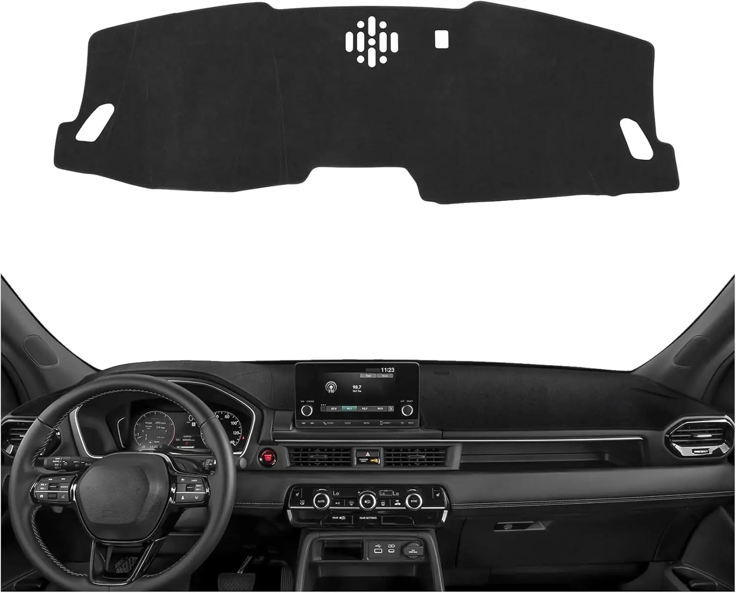 dash cover for honda pilot 2026 2023 (without hud) accessories flannel dashboard cover dash mat center console cover sunshield dash cover for honda pilot 2026 2023 (without hud) accessories flannel dashboard cover dash mat center console cover sunshield