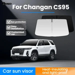 for changan cs95 interior accessories car front window sunshade custom fit windshield uv protection sun shade heat insulation