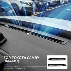 dashboard air outlet panel protective cover for toyota camry xv80 2024 2025 2026 up 9th gen trim car accessories ac inner guard