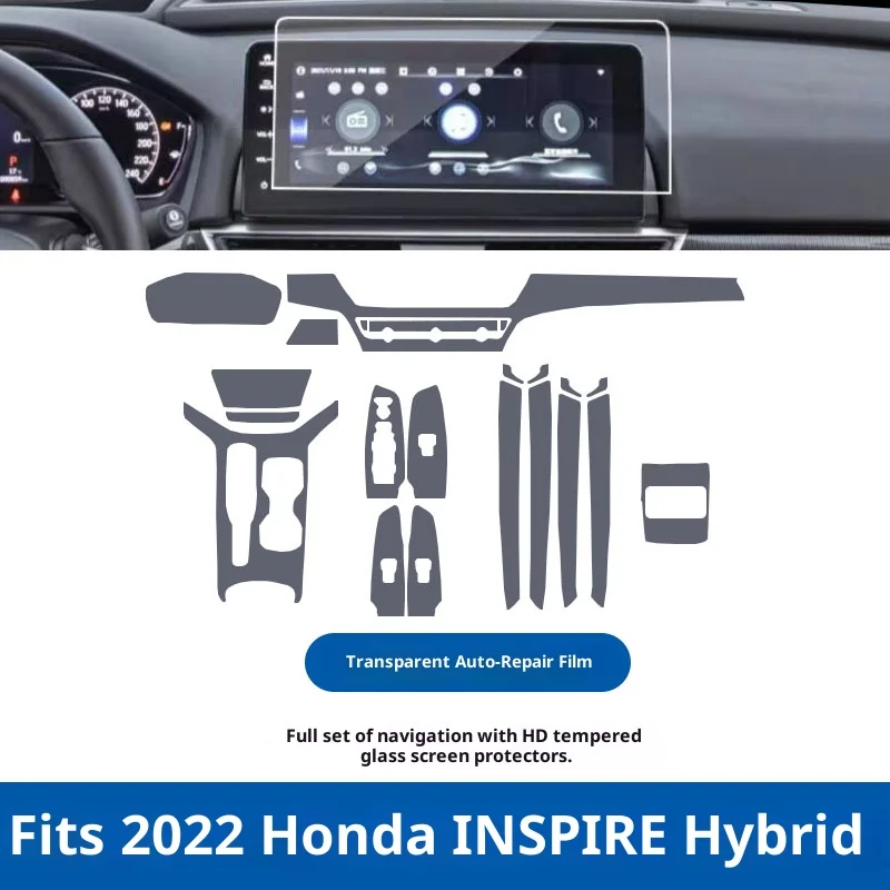 for honda accord 2018 2019 2020 2021 2022 2023 2024, center screen protector also fit inspire, interior dashboard tpu protective for honda accord 2018 2019 2020 2021 2022 2023 2024, center screen protector also fit inspire, interior dashboard tpu protective