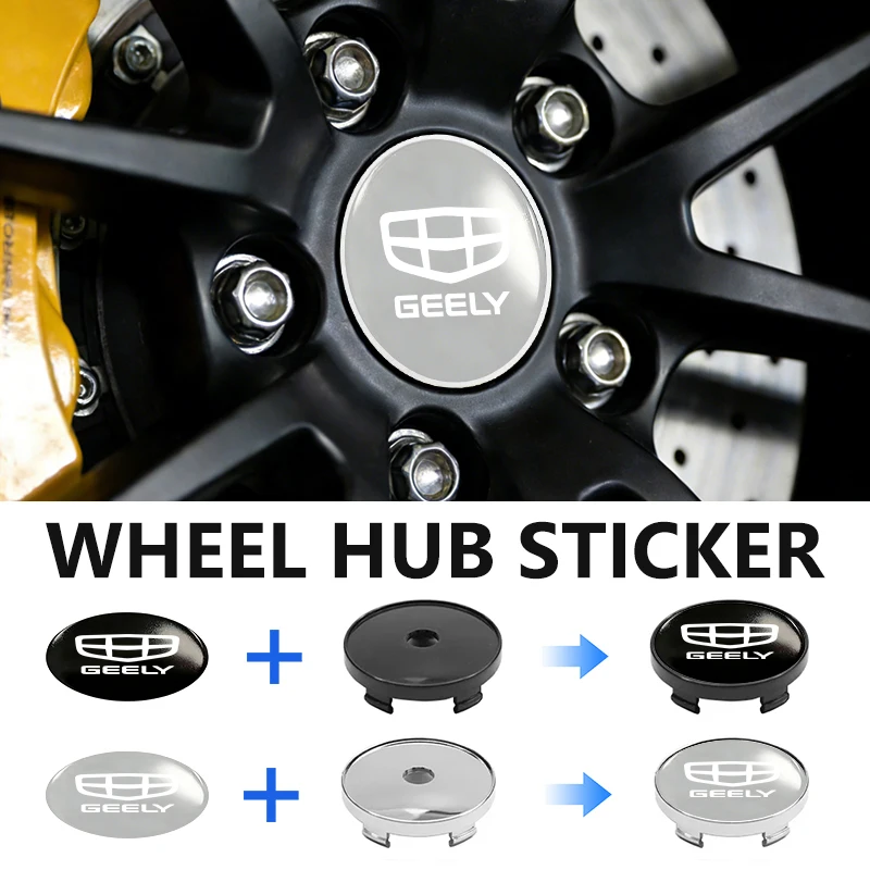 for geely 4pcs car wheel center hub cap 60mm universal anti scratch hub protector tugella atlas pro coolray geometry c emgrand for geely 4pcs car wheel center hub cap 60mm universal anti scratch hub protector tugella atlas pro coolray geometry c emgrand