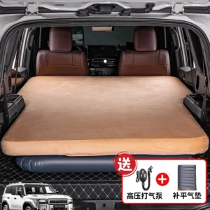 for toyota prado 2024 lc250 car inflatable bed folding air mattress outdoor camping travel bed interior accessories