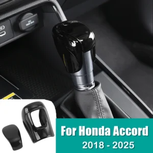 for honda accord 10th 11th gen 2018 2019 2020 2021 2022 2023 2024 2025 car gear shift knob gear head cover accessories