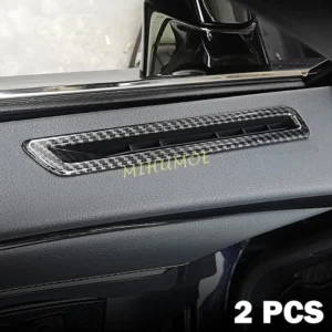 for 2019 2025 lexus es 250 300h 350 carbon fiber interior door air vent outlet cover trim accessories 2024 2023 2022 2021 2020