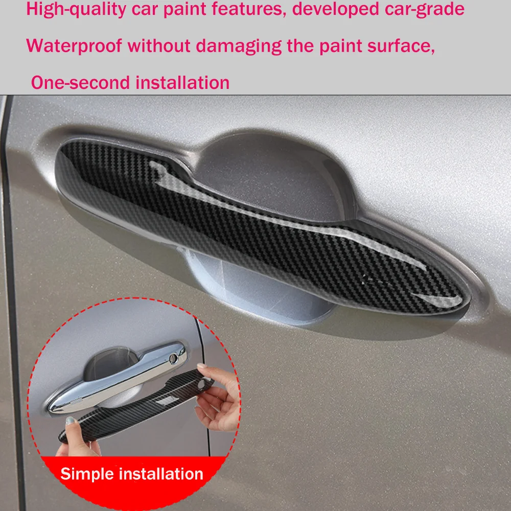 for gwm haval h6 2022~2026 2023 2024 2025 car exterior door handle cover door bowl protector stickers decorative for gwm haval h6 2022~2026 2023 2024 2025 car exterior door handle cover door bowl protector stickers decorative