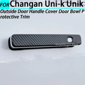 car outside door handle cover door bowl protective trim for changan uni k unik exterior accessories 2024