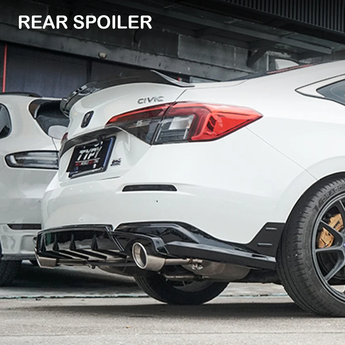 abs plastic front rear bumper lip diffuser plastic side skirt for honda civic 11th gen 2022 2023 mugen style body kit abs plastic front rear bumper lip diffuser plastic side skirt for honda civic 11th gen 2022 2023 mugen style body kit