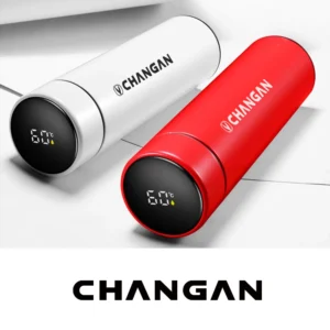 intelligent digital thermos cup for changan cx70 cs95 cs55 cs75 plus cs35 filter bunper cs15 alsvin hunter f70 auto accessories
