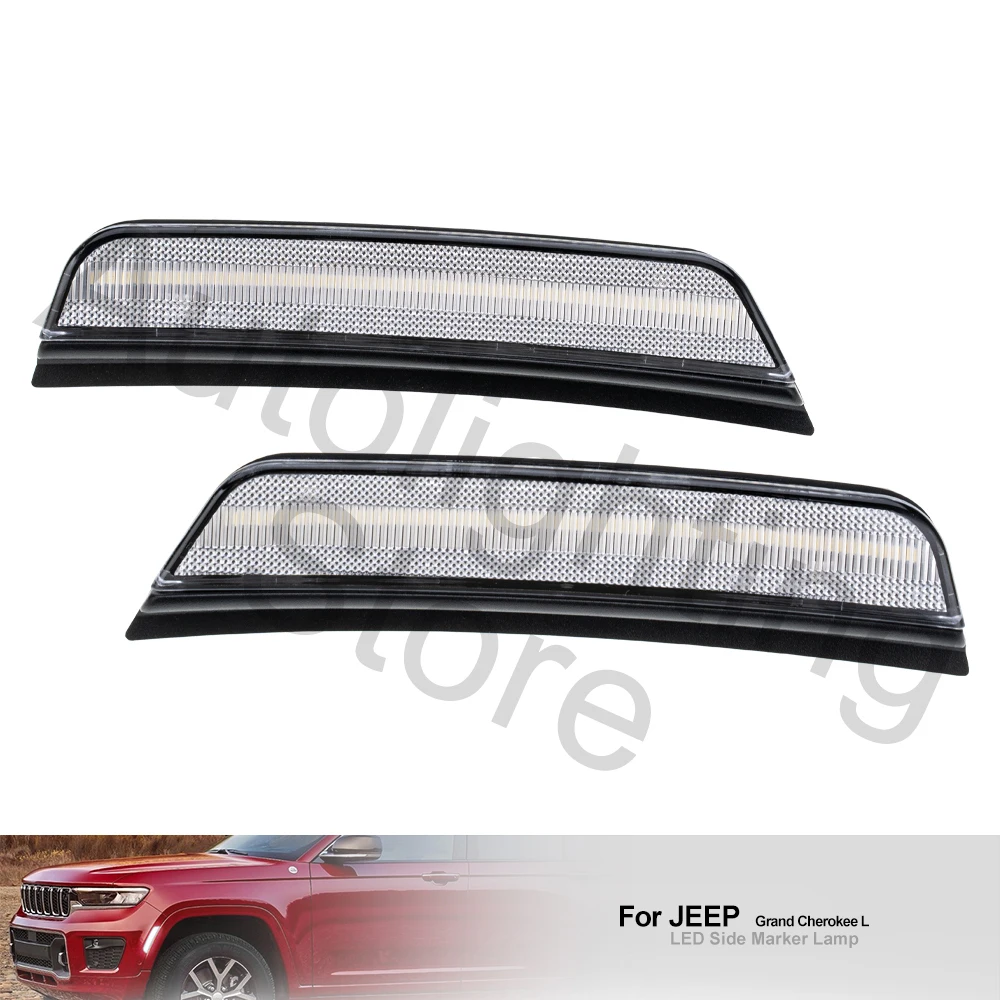 2x front wheel side marker lights for jeep grand cherokee l wl 2021 2022 2023 2024 bumper turn signal light accessories 2x front wheel side marker lights for jeep grand cherokee l wl 2021 2022 2023 2024 bumper turn signal light accessories