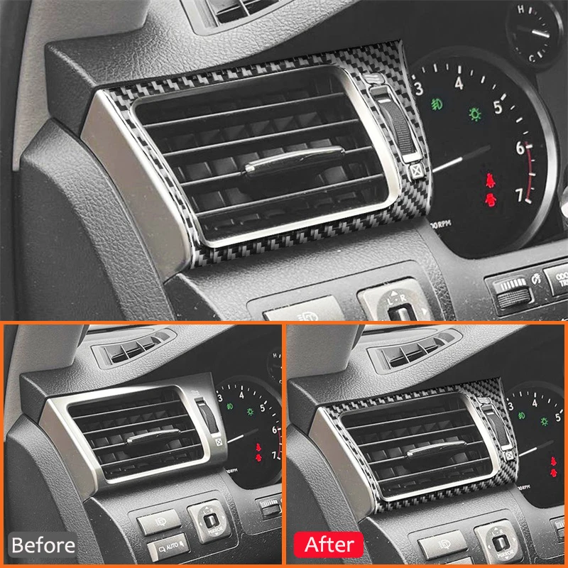 for lexus lx 2008 2015 carbon fiber auto central console air conditioning outlet frame decoration interior sticker for lexus lx 2008 2015 carbon fiber auto central console air conditioning outlet frame decoration interior sticker