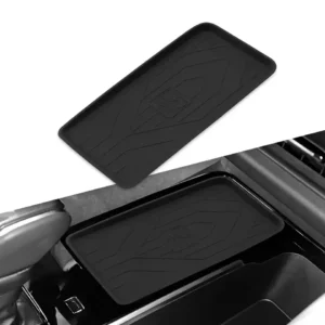 for toyota camry 9th 2025 wireless charging pad anti slip phone protective mat car interior accessories black (only the pad)