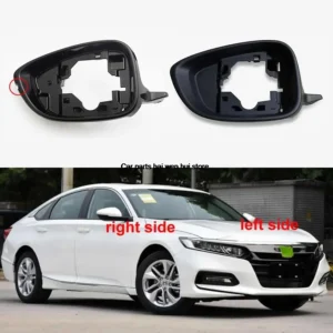 for honda accord / inspire 2018 2019 2020 2021 car accessories replace side mirror housing frame glass surround holder trim
