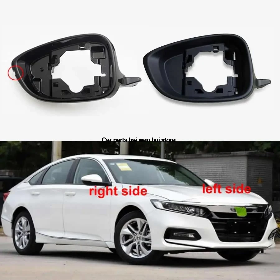 for honda accord / inspire 2018 2019 2020 2021 car accessories replace side mirror housing frame glass surround holder trim for honda accord / inspire 2018 2019 2020 2021 car accessories replace side mirror housing frame glass surround holder trim