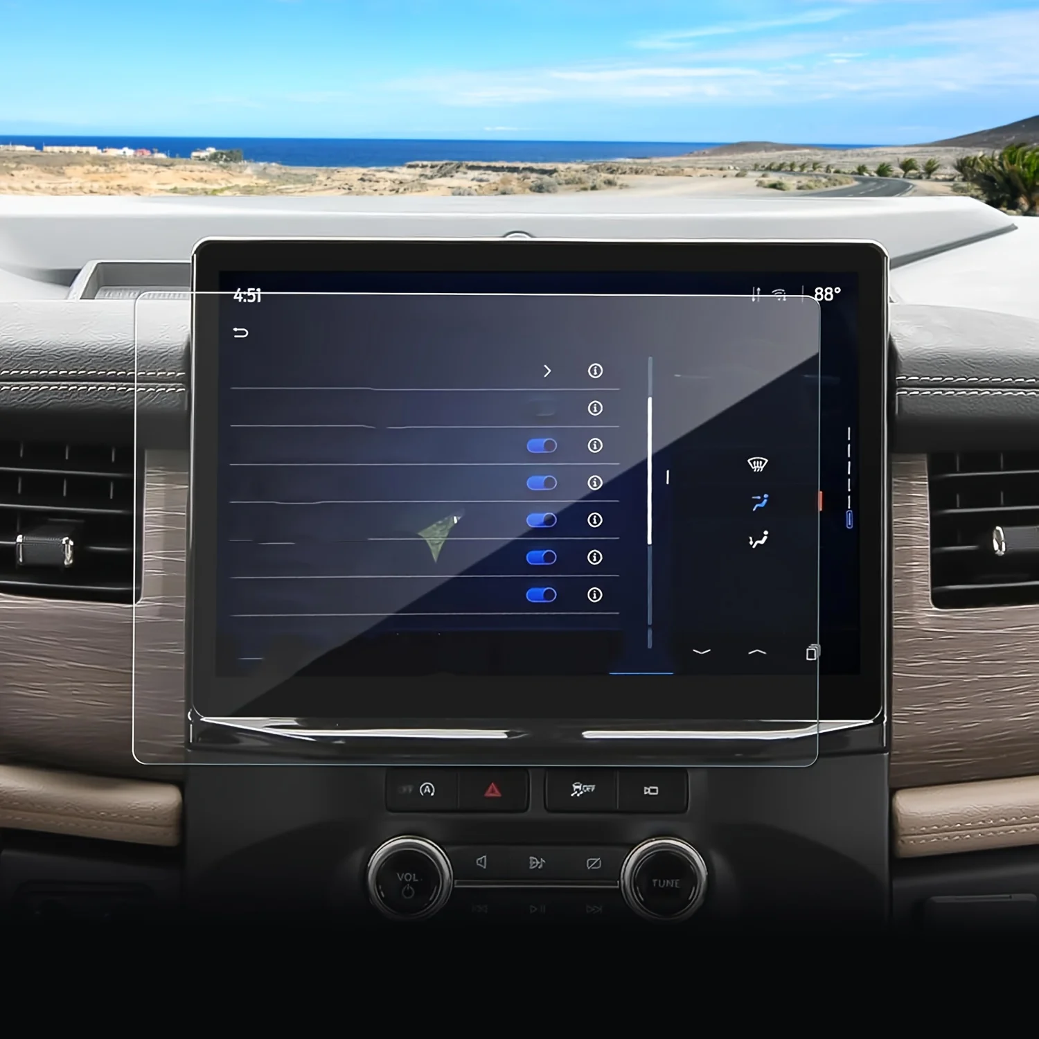 for ford expedition (xl stx/xlt/limited/timberline) 12 inch sync4 2022 2023 2024 2025 touchscree tempered glass screen protector for ford expedition (xl stx/xlt/limited/timberline) 12 inch sync4 2022 2023 2024 2025 touchscree tempered glass screen protector