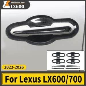 for toyota 2022 2025 lexus lx600 lx700 600 700 car exterior door handle cover stainless steel scratch resistance durable styling