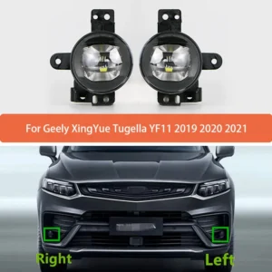 fog lamp assembly led for geely xingyue tugella yf11 2019 2020 2021 front bumper daytime running light 6600066260 6600066258